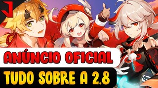 BANNER DO KAZUHA E KLEE ANUNCIADOS + ARMAS + EVENTOS + PATCH NOTES | GENSHIN IMPACT