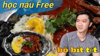 Bật mí cách làm Bò Bít Tết mềm ngon đúng điệu tại nhà | Học Nấu Ăn Free cùng Anh Lee