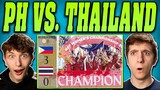 Americans React to Philippines vs Thailand | Finals | AFF Women's Championship 2022 Highlights