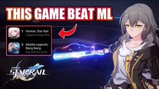 HONKAI STAR RAIL BEATS ML IN RANKING