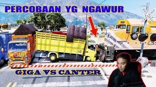 CHALLENGE KETANGGUHAN TRUK CANTER VS GIGA