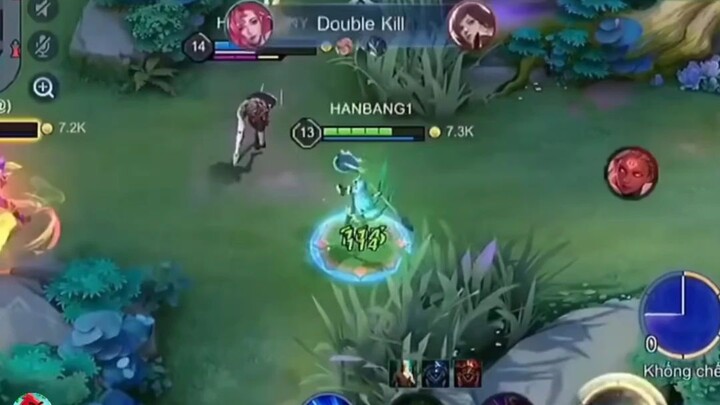 double kill liên tục #gamedinhchop