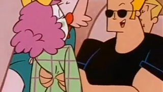 Johnny Bravo being J̶o̶h̶n̶n̶y̶ S̶i̶n̶s̶