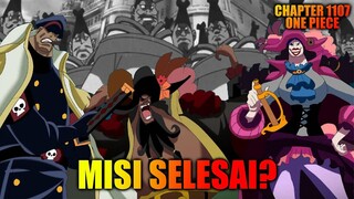 Review Chapter 1107 One Piece - Devon Menyentuh Saturnus - Blackbeard Pirate Akan Menyerang Marijoa?