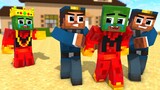 Monster School :  Zombie  x Squid Game Doll Help Poor family  - Minecraft Animation