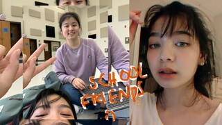 Realistic High school senior life 🐛 class and weekends 🦋