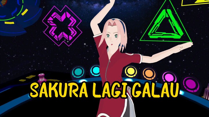 SAKURA SEDANG GALAU DAN SEDIH