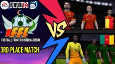 FIFA 14: FFI World Cup 2023 | Belgium VS Cameroon (3rd Place)