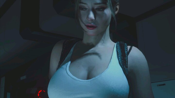 【Resident Evil 2 Reset】Claire คอสเพลย์ Tifa