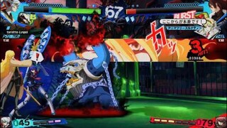 P4U2　シャドウラビリスvs美鶴　これがペルソナのコンボ力