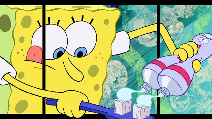 [Experience] "SpongeBob SquarePants" naked eye 3D screen jumping effect! This is the cartoon that ma