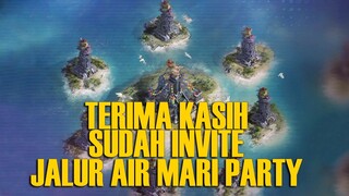 TERIMA KASIH SUDAH INVITE JALUR AIR MARI PARTY - STATE OF SURVIVAL