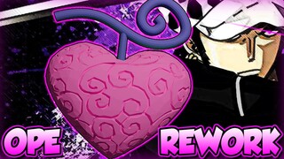 THE NEW OPE OPE REWORKED DEVIL FRUIT SHOWCASE IS OUT IN SQUARE PIECE! | ROBLOX