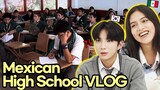 Korean Teenager & Mexican Watches Mexican High School VLOG