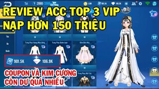 ZingSpeed Mobile | Review Acc Top 3 Vip Nạp Hơn 150 Triệu