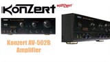 502b KONZERT AMPLIFIER videoke machine sound system