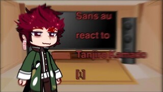 Sans AU Reactions to Demon Slayer Episode 1