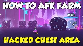 *METHODS* HOW TO AFK FARM CHEST IN HACKED CHEST AREA (NON-STOP GRIND) Pet Simulator X