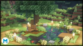 ⚒️ Minecraft : How to Build a Pond