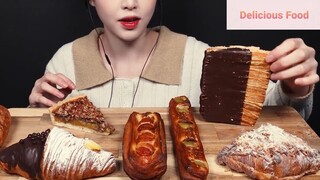 Món Hàn : Thưởng thức các món bánh ngọt siêu ngon 1 #mukbang