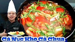 Cách làm Cá Nục Kho Cà Chua siêu ngon || Chuẩn Cơm Mẹ Nấu