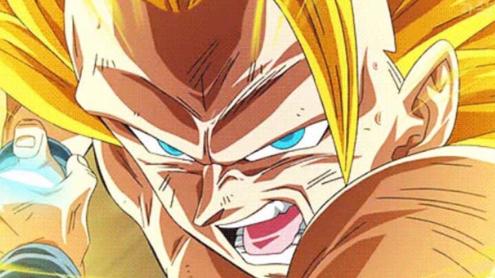 [Pensil Warna Dragon Ball] Bagaimana rasanya menambahkan alis ke Super Goku? Tolong dukung saya tiga