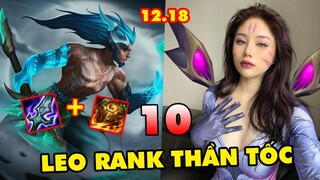 TOP 10 vị tướng leo rank THẦN TỐC nhất ở 5 vị trí trong Liên Minh Huyền Thoại 12.18