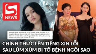 Trúc Anh lên tiếng xin lỗi NSX Dung Bình Dương sau lùm xùm bị tố mắc bệnh ngôi sao