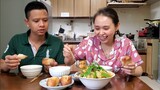 Cà Ri Gà Dai Ăn Với Bánh Mì Tí Hon | Út Đạt | Cuộc Sống Nhật | # 306