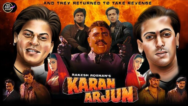 Karan Arjun (1995) [SubMalay]