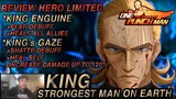 REVIEW KING (BASIC, ULTIMATE & PASSIVE) SERTA GAMEPLAY PVP - ONE PUNCH MAN: The Strongest
