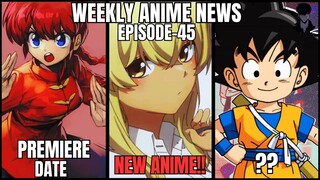 Weekly Anime News Episode 45 | WAN 45