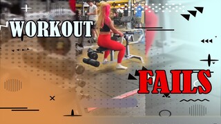 STUPID PEOPLE IN GYM FAIL COMPILATION