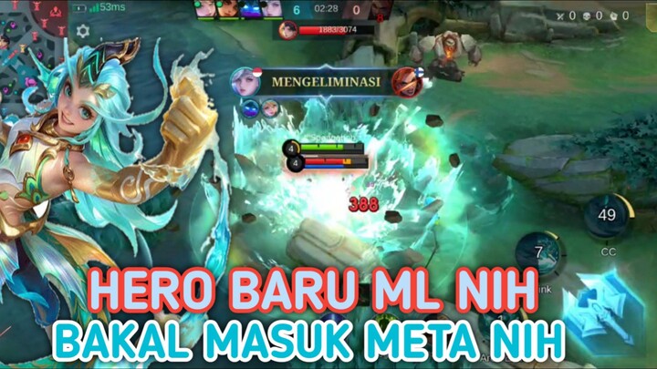 hero baru ml lagi nih kuat banget - GAMEPLAY KALEA