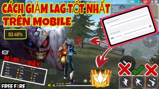 Free Fire | Hướng Dẫn Mẹo “TĂNG ĐỘ NHẠY VÀ GIẢM LAG” Cực Hay Và Hiệu Quả Dành Cho Máy Yếu