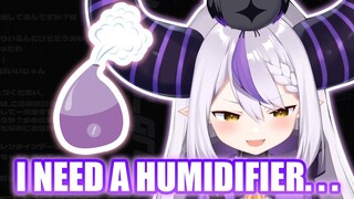 Laplus Talks about Her Need for a Humidifier