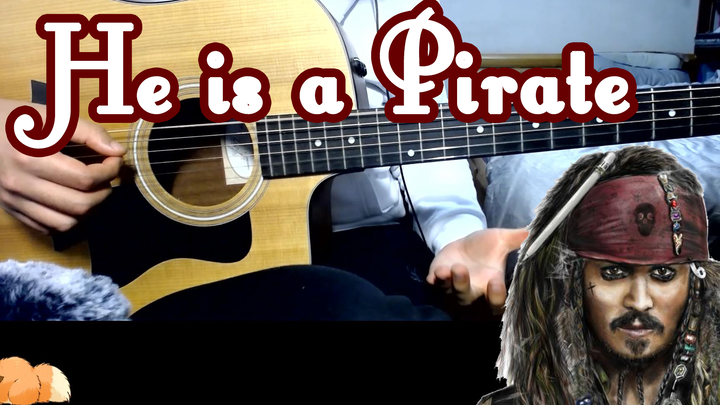 【Ignite Composer】Dia adalah Lagu Tema Bajak Laut dari Pirates of the Caribbean - Gitar Akustik (deng