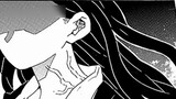 [Kimetsu no Yaiba l manga versi Jepang] Nezuko berubah menjadi hantu dan menendang senar enam atas, 