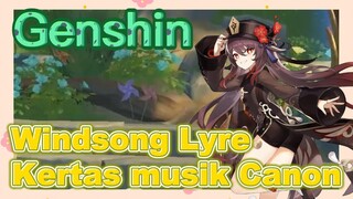 [Genshin, Windsong Lyre] Kertas musik Canon