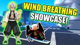 NEW Wind Breathing Moveset Showcase in Anime Rifts DBZ Adventures Unleashed