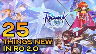 25 THINGS NEW IN RO 2.0 | Ragnarok Mobile Eternal Love v2.0