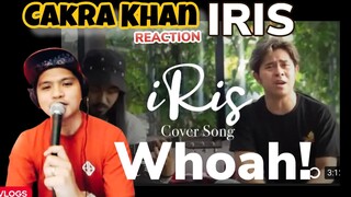 CAKRA KHAN - IRIS -  COVER | REACTION