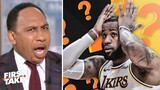 First Take | Stephen A. "cruel" LA Lakers why should strongly consider trading LeBron James