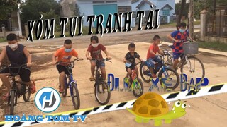 Hoang Tom TV | Giải đua xe đạp chậm Siêu châu lục quanh xóm |