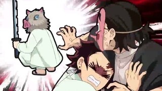 [Anime][Thanh Gươm Diệt Quỷ]Inosuke khiến thợ rèn phát điên