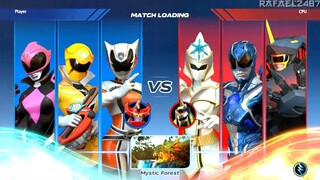 Power Rangers: Battle for the Grid (S.P.D. Kat Ranger) vs (Udonna - Mystic Force White Ranger) HD