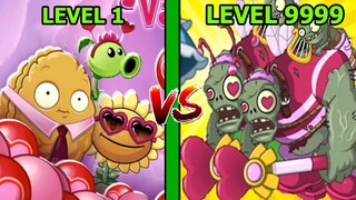 VALENTINE NGÀY LỄ TÌNH YÊU TIẾN HÓA CÂY ĐÁNH BOSS PVZ2 PLANT VS ZOMBIE 2 TOP GAME CỰC HAY THÀNH EJ