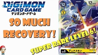 1st Ever Dynasmon Can Recover a LOT of Security! New Super Rare Level 6 Digimon! (Digimon TCG News)