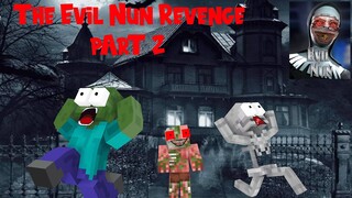 Monster School : The Evil Nun Revenge Part 2 - Funny Horror Minecraft Animation