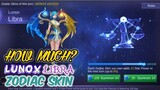 THANKS MOONTOON FOR MY CHEAPEST ZODIAC SKIN FROM SUMMONS | LUNOX LIBRA ZODIAC SKIN | MOBILE LEGENDS